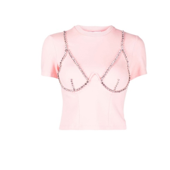 ‼️WOW‼️AREA🤩🤩🤩🤩🤩🤩
crystal-embellished cup-chain T-shirt
$536 - Picture 1 of 12